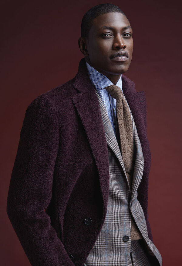 Paul Stuart Shop Mink Plaid Suit Look, image 1